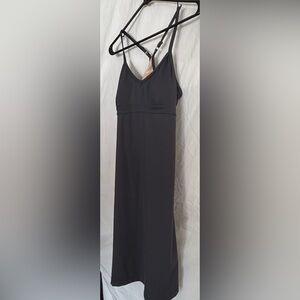 Athleta Elegant Dark Grey Athletic Dress